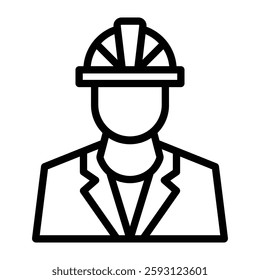 Builder Glyph Icon Design For Personal nad Commercial Use