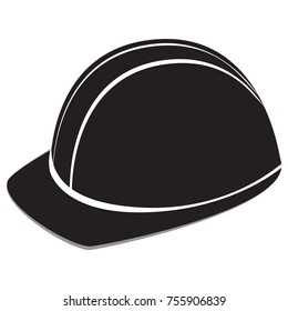 Builder Hardhat Black Icon