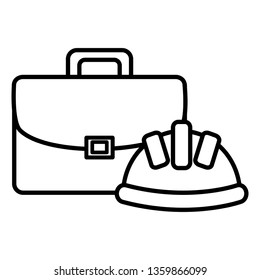 builder helmet with portfolio