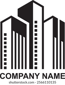 builder, housing, realty, architect, minimal, initials, management, typography, investment, agency, emblem, identity, roof, structure, minimalist, monogram, brand, branding, luxury Logo Design