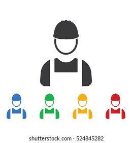 builder icon. Construction icons universal set for web and mobile
