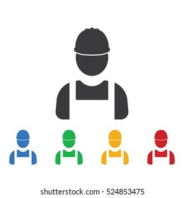 builder icon. Construction tools icons universal set for web and mobile