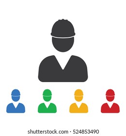 builder icon. Construction tools icons universal set for web and mobile