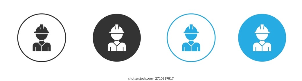 Ícone Builder. Modelo de design de ícone gráfico