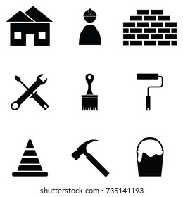 builder icon set