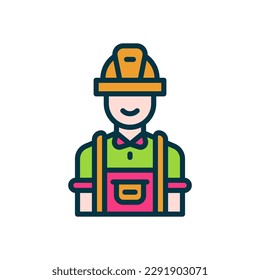 builder icon for your website, mobile, presentation, and logo design.