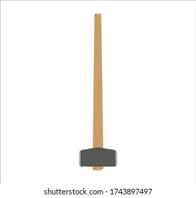 mace de constructores. ilustración para diseño web y móvil.