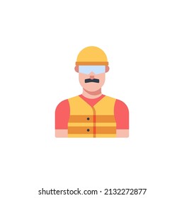 builder, builder man, Construction worker mascot design for construction companies