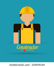 builder man design, vector illustration eps10 graphic 