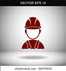 Builder vector icon