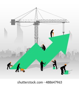 builders arrow silhouette