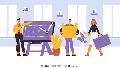 Builders, engineers, architects professional construction team workers. Illustration of construction helmet and worker, business professional architect - Powered by Shutterstock - Get 15% off with code: PIKWIZARD15