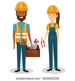 builders group avatars characters