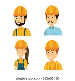 builders group avatars characters