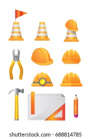 Builders Icons mix vector set.
Included in this pack beautiful Builders Icons mix vector set different of kinds. 