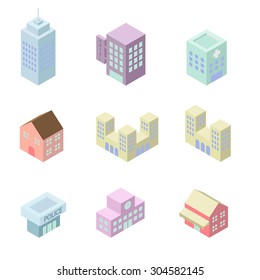 building 3d isometric