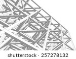 Building 3d structure. Architectural background. 
