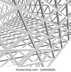 Building 3d structure. Architectural background. 