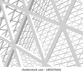 Building 3d structure. Architectural background