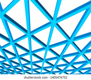 Building 3d structure. Architectural background