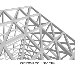 Building 3d structure. Architectural background