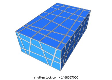 Building 3d structure. Architectural background. 