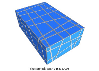 Building 3d structure. Architectural background. 