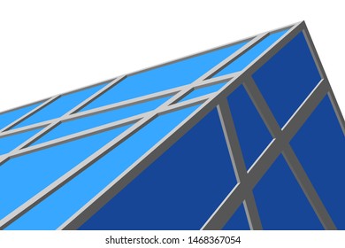 Building 3d structure. Architectural background. 