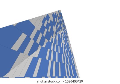 Building 3d structure. Architectural background. 