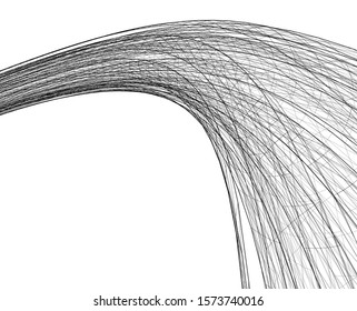 Building 3d structure. Architectural background. 