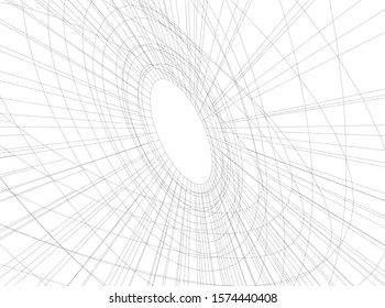 Building 3d structure. Architectural background. 