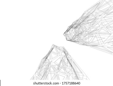 Construcción de una estructura 3d. Antecedentes arquitectónicos. 