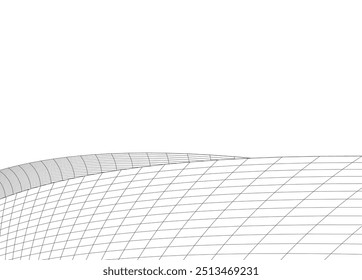 Building 3d structure. Architectural background. 