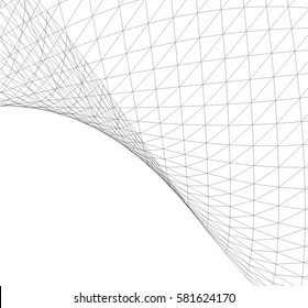 Building 3d structure. Architectural background. 