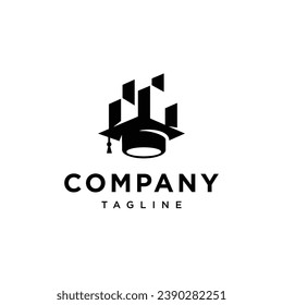 
Building academy logo icon vector template.eps