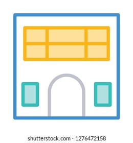 building   apartment   house  