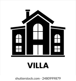 Gebäude Wohnung Icon Vektorillustration. Haus Gebäude Icon Illustration