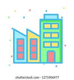 building   apartment   office  