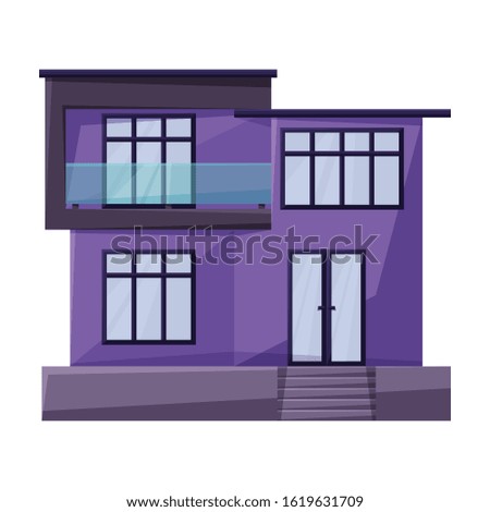Building of apartment vector icon.Cartoon vector icon isolated on white background building of apartment.