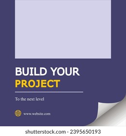 Building architect banner design for your business