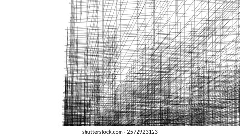 Building architectural background vector illustration