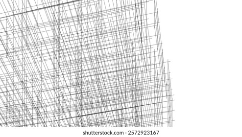 Building architectural background vector illustration