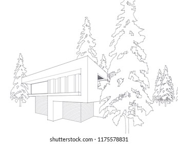 building architecture 3d 