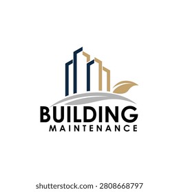 Building Architecture Consruction Property Logo Template Vector