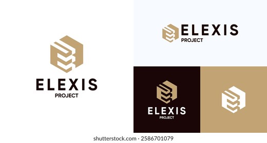 Building architecture construction logo design, Letter E Real Estate Architectural, Architect house repair, architecture design, Architect house, Home Building Logo Design, interior furniture sign