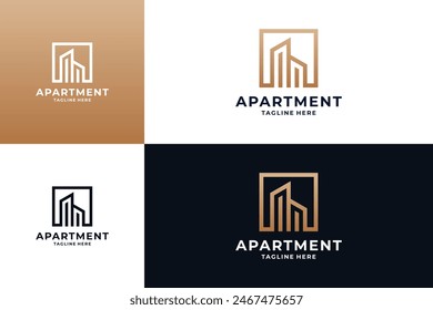 Building architecture logo design inspiration.