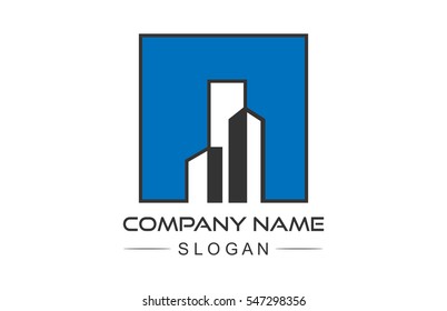 building architecture logo line