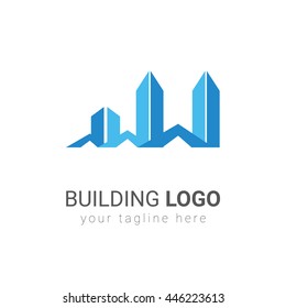 Building and architecture logo template