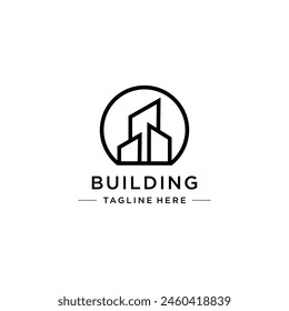 Building and architecture logo vector design