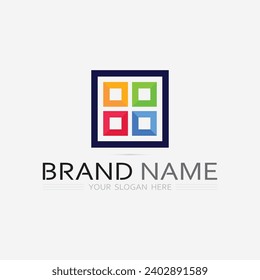 Building and architecture logo vector illustration design,Real Estate logo template, Logo symbol icon
